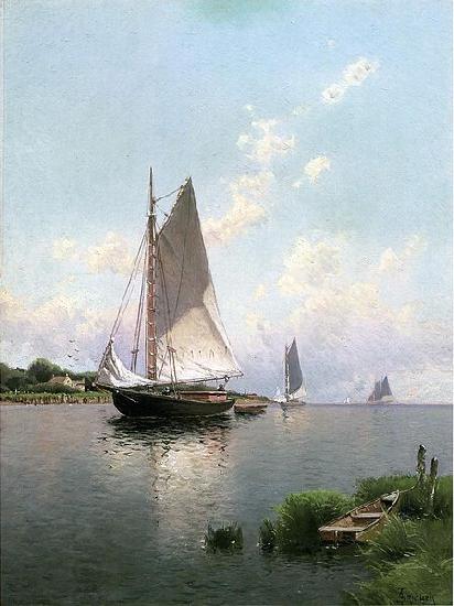 Alfred Thompson Bricher Blue Point, Long Island China oil painting art
